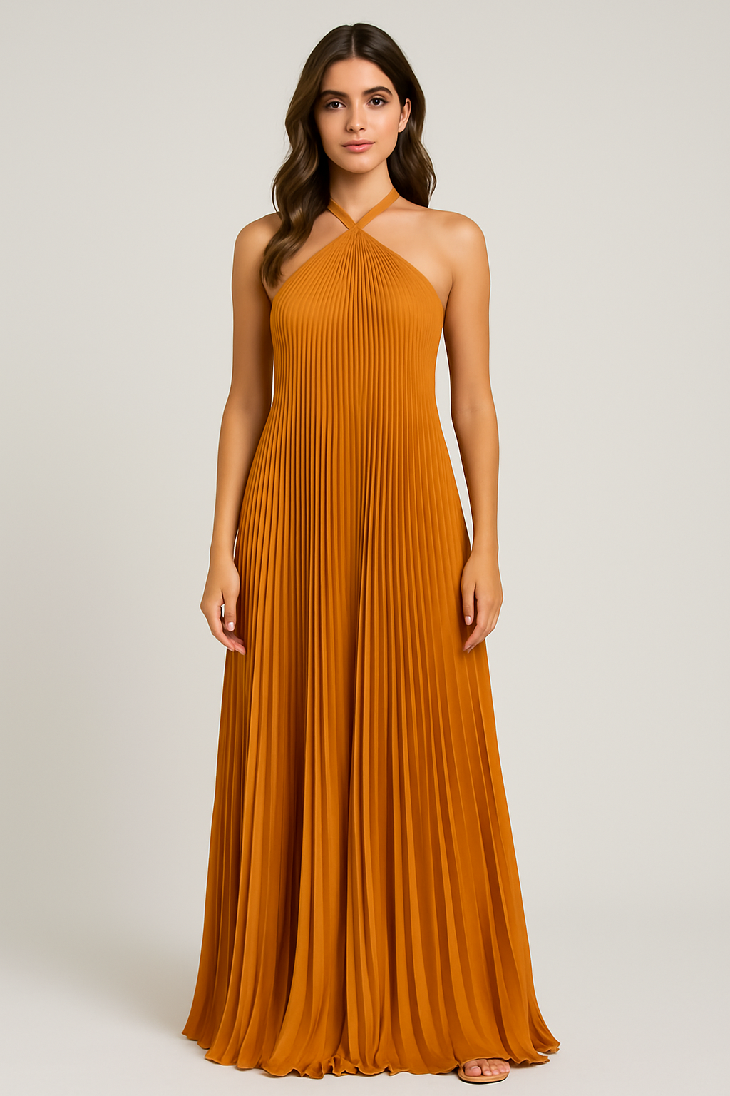 Selena | Timeless Sleek Silhouette Evening Maxi Dress