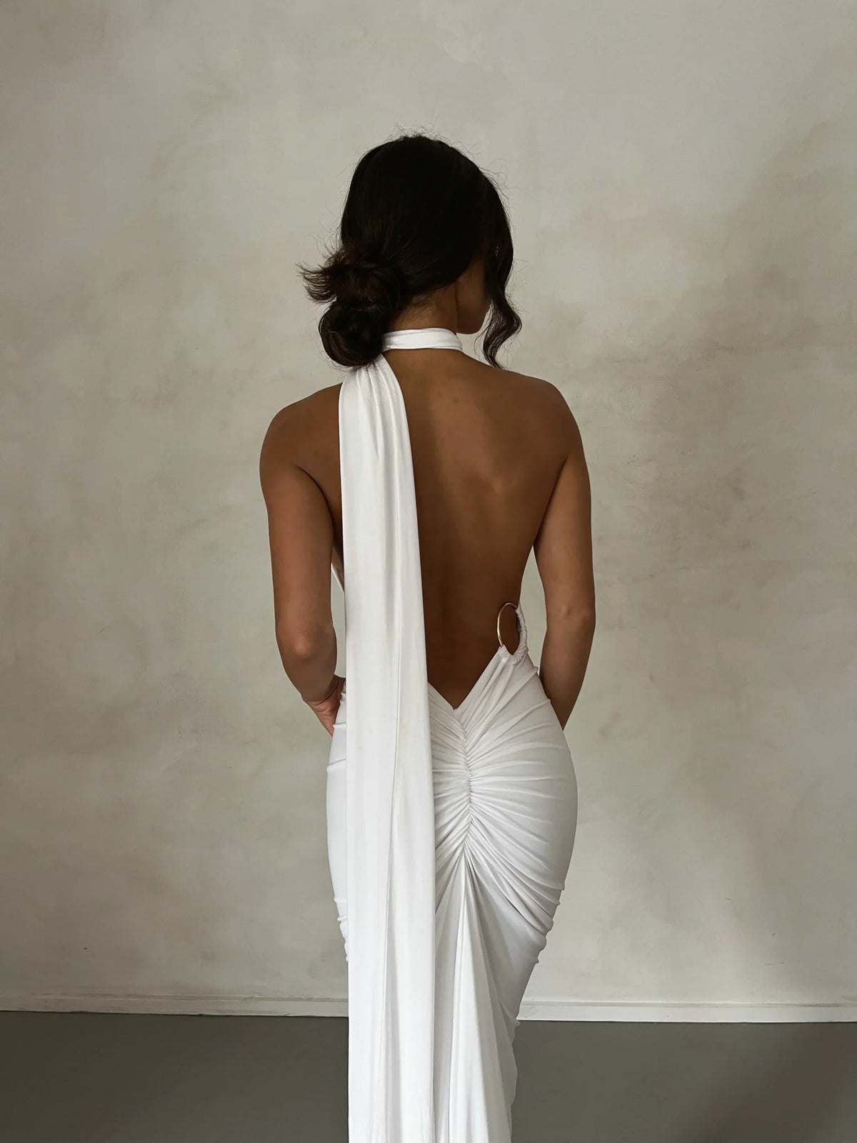 Arabella | Modern Sash Detail Maxi Dress