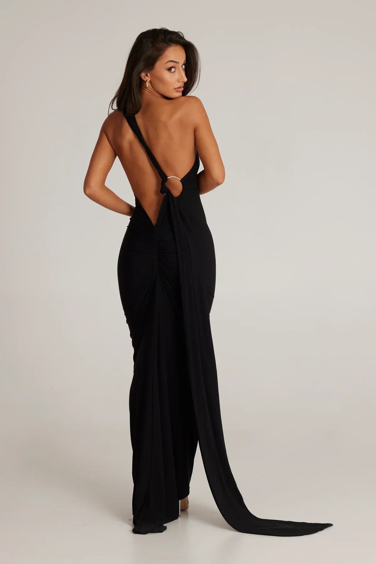 Arabella | Modern Sash Detail Maxi Dress
