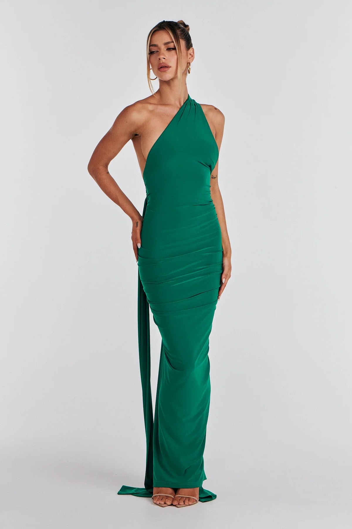 Arabella | Modern Sash Detail Maxi Dress
