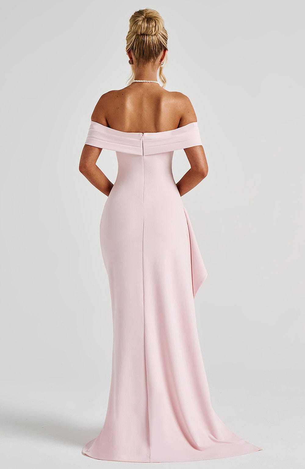 Belle | Bodycon Off-Shoulder Ruched Maxi Dress