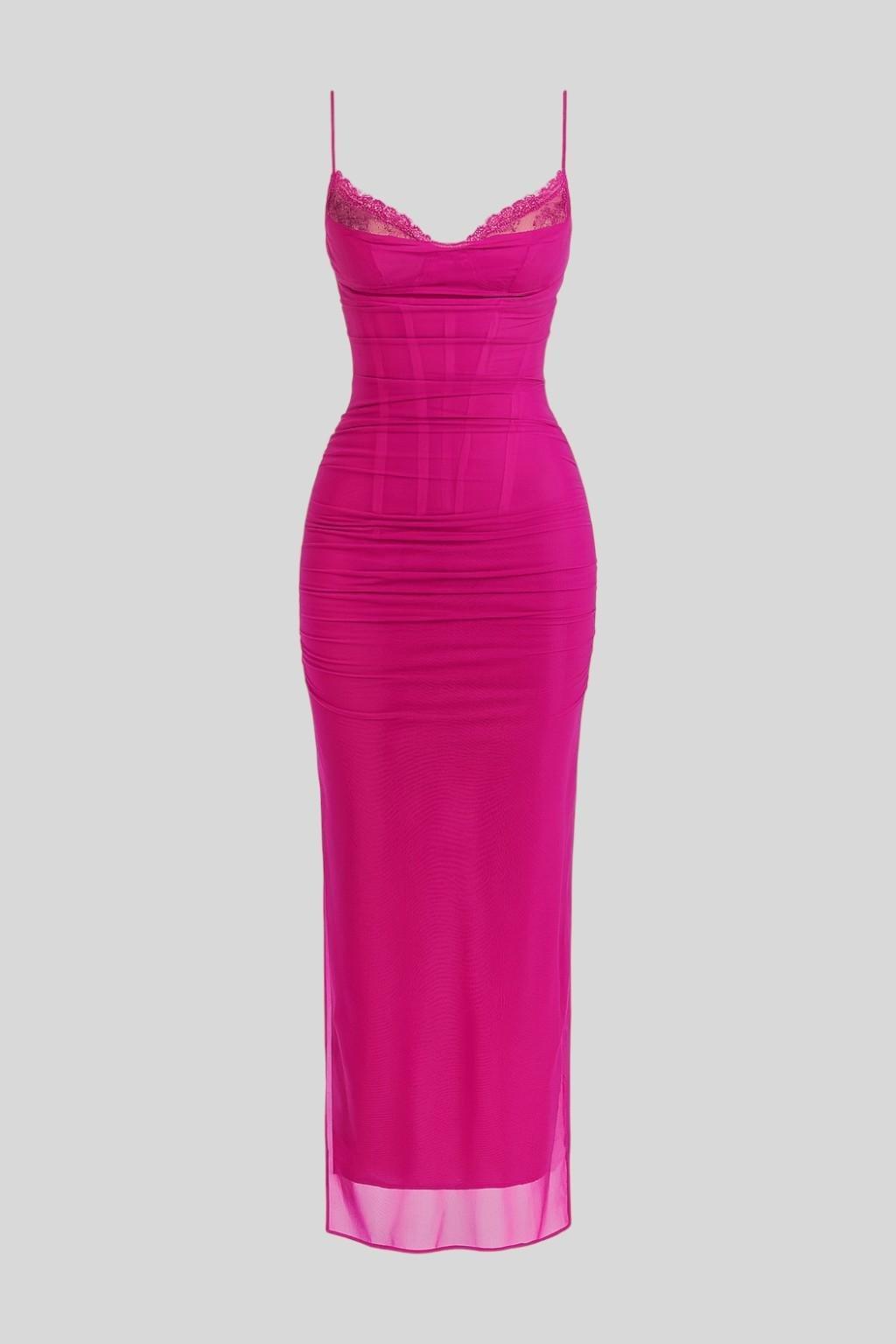 Larissa Women’s Maxi Dress | Draped Festive Gown & Stylish Workwear